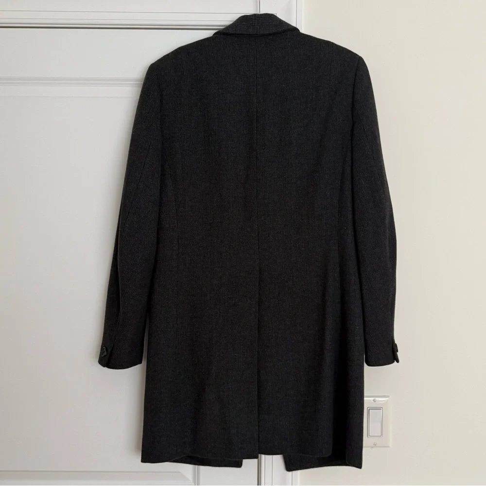 All Saints Charcoal Gray Men's Coat - Picture 7 of 12